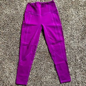 Til You Collapse Heart Booty Legging - Magenta